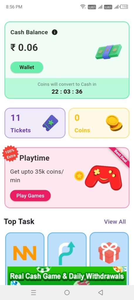 Game Khel Kar Paise Kamane Wala App