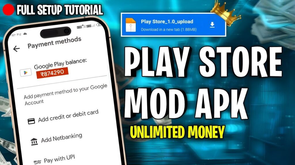 Play Store mod APK Unlimited Redeem Code