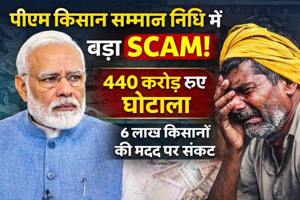 PM Kisan Yojana 440 Caror Scam : 440 करोड़ का घोटाला, 6 लाख किसानों की किस्त रोकी – जानें पूरी खबर