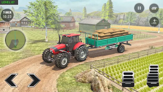 Play Tractor Driving Game on Your Mobile